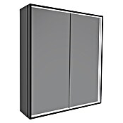 Camargue LED-Spiegelschrank Alumea (B x H: 60 x 68 cm, Anthrazit) | BAUHAUS