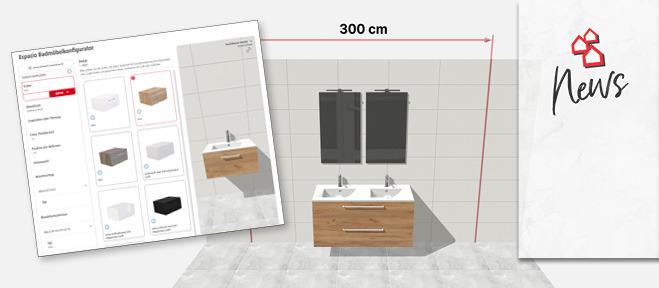 Espacio Badmöbelkonfigurator