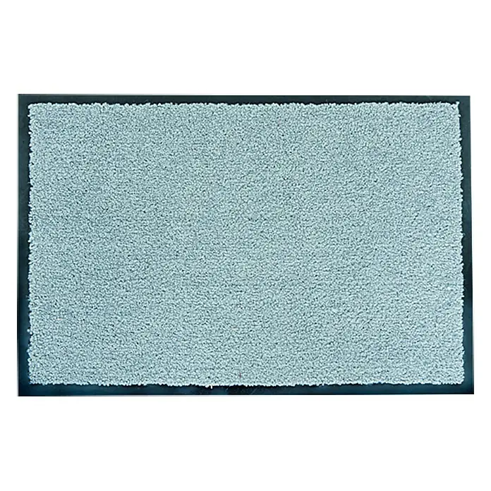 Astra Schmutzfangmatte Proper Tex - Grau, 90 x 250 cm, Material Nutzschicht: 100 % Polyamid - Heller, rechteckiger Fußabtreter mit dunklem Rand. Der Schmutzfänger ist ideal für den Eingangsbereich, um Schmutz und Feuchtigkeit aufzufangen.