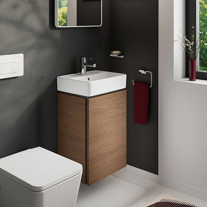 Hansgrohe Wastafelonderkast Xilesa E 430/330 (l x b x h: 33 x 43 x 62 cm, Cashmere Oak) | BAUHAUS