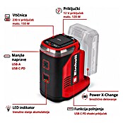 Einhell Power X-Change 18V Akumulatorska energetska postaja TE-ES 18/150/1 Li-C-Solo  (18 V, Brez baterije) | Akumulatorji in polnilniki | Dodatna oprema za stroje | Orodja in stroji | Izdelki | BAUHAUS
