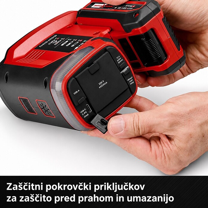 Einhell Power X-Change 18V Akumulatorska energetska postaja TE-ES 18/150/1 Li-C-Solo  (18 V, Brez baterije) | Akumulatorji in polnilniki | Dodatna oprema za stroje | Orodja in stroji | Izdelki | BAUHAUS