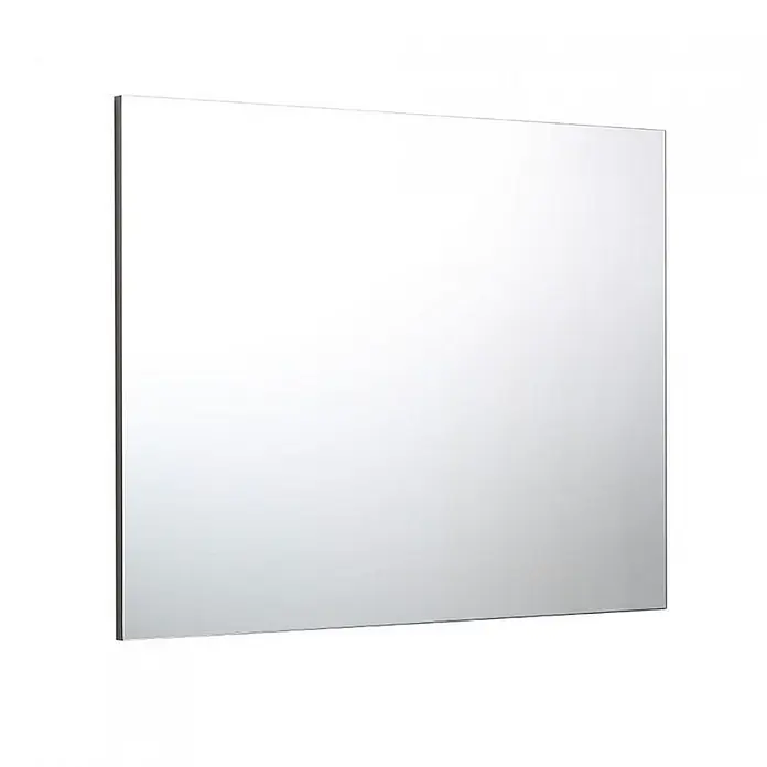 Kiamami Valentina Wandspiegel - 20 x 600 cm, Farblos - Quadratischer rahmenloser Wandspiegel.