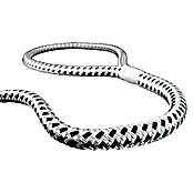 FSE Robline Cuerda de amarre Rio (10 mm, Largo: 10 m, Poliéster, Negro/blanco)