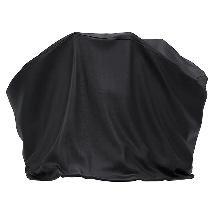 Sunfun Balkon-Set-Schutzhülle rund - Ø x H: 120 x 85 cm - Schwarze, texturierte Schutzhülle.