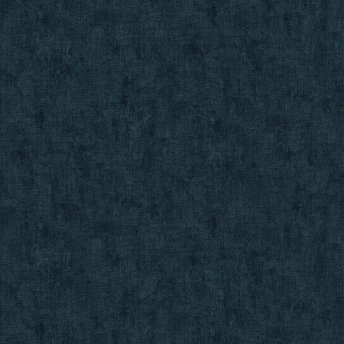 Laura Ashley Vliestapete Uni - Blau, Uni, 1.000 x 52 cm - Dunkelblauer strukturierter Stoff mit dezentem Webmuster, ideal für Polsterungen oder Wandverkleidungen.