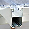 Solid Elements Terrassenüberdachung Martina (Tiefe: 3 m, B x H: 9,71 x 2,1 m, Verkehrsweiß)