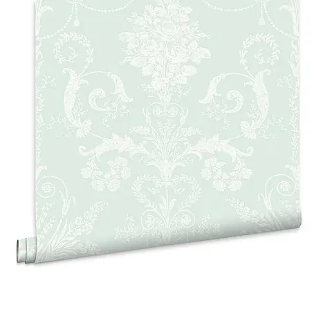 Laura Ashley  Vliestapete Vliestapete Josette Damast