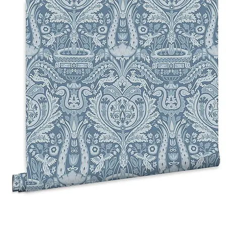 Laura Ashley  Vliestapete Vliestapete Heraldic Damast