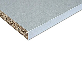 Möbelbauplatte (Silbermetallic, 260 x 20 x 1,9 cm)
