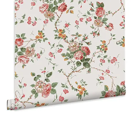 Laura Ashley  Vliestapete Mountney Garten