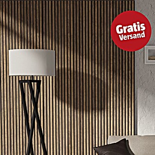 FibroTech Akustikpaneel Premium (Oiled Oak, 2.440 x 605 x 22 mm)