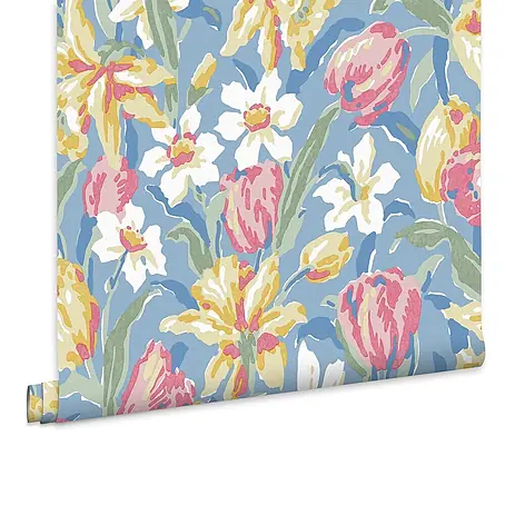 Laura Ashley  Vliestapete Tulpen China