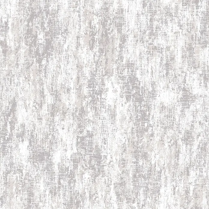 Laura Ashley Vliestapete Whinfell - Grau/Weiß, Uni, 1.000 x 52 cm - Abstraktes, distressed graues und weißes Texturmuster.