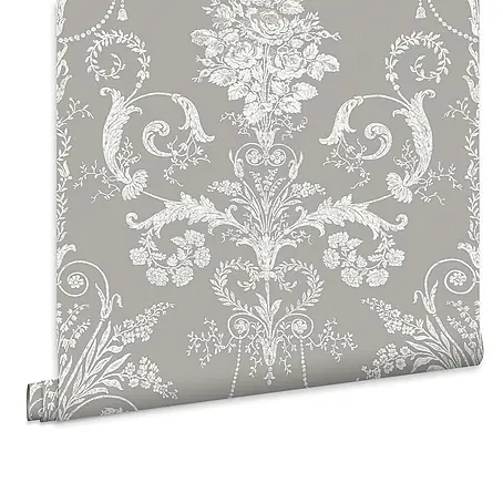 Laura Ashley  Vliestapete Vliestapete Josette Damast