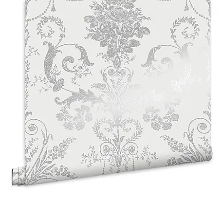Laura Ashley  Vliestapete Josette Damast