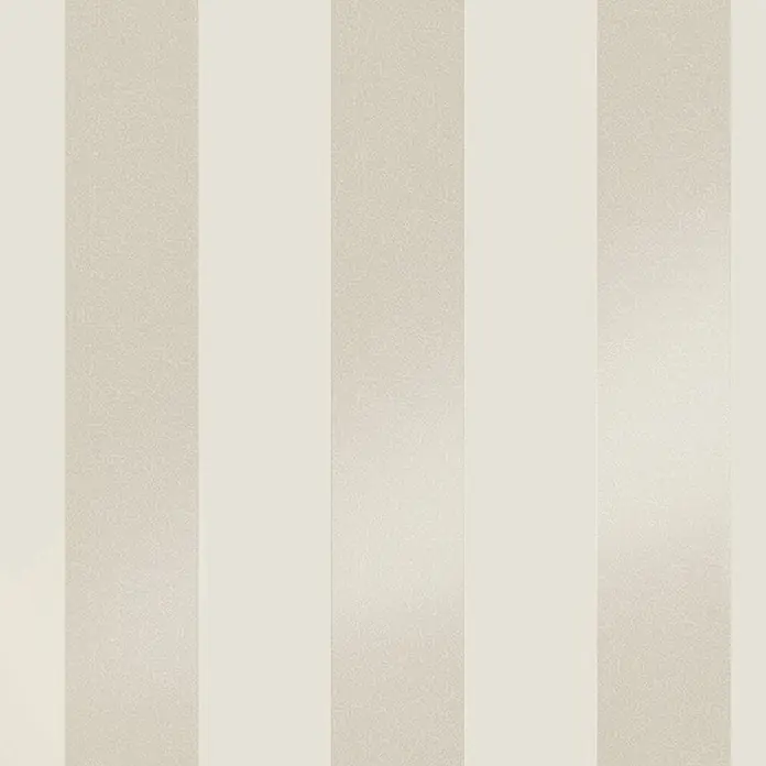 Laura Ashley Vliestapete Vliestapete Perlmuttstreifen - Leinen, Ornament - Gestreifte Tapete in Beige- und Cremetönen, mit subtilem Strukturdruck auf einigen Streifen.