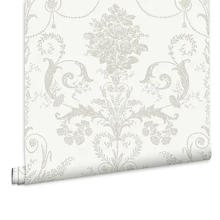 Laura Ashley  Vliestapete Josette Damast