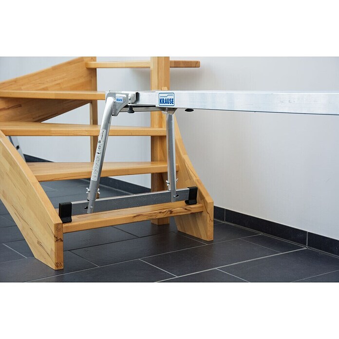 Krause Stabilo Houder voor werkplanken TeleSet (Aluminium, Belastbaarheid: 200 kg) | BAUHAUS