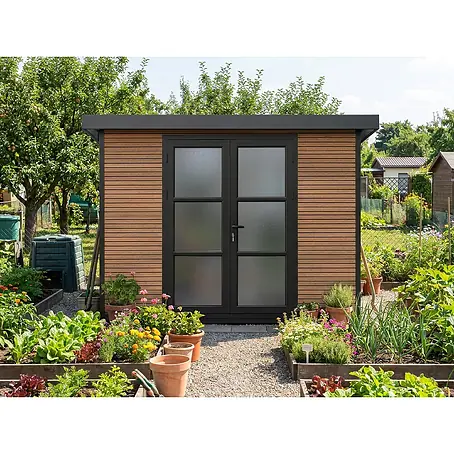 Fjordholz  Gartenhaus FineLine 5,8 m² Teak