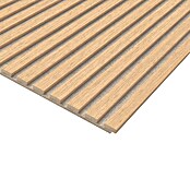 Akustikpaneel Eiche Gerecon furniert (Beige, L x B x S: 2 400 x 572 x 19 mm) | BAUHAUS