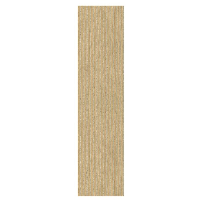 Akustikpaneel Eiche Gerecon furniert (Beige, L x B x S: 2 400 x 572 x 19 mm) | BAUHAUS
