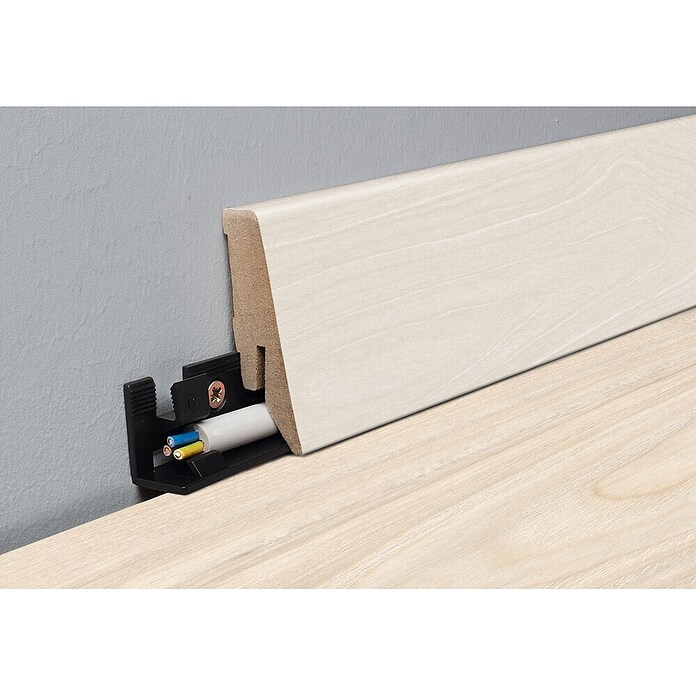 LOGOCLIC Sockelleiste K58 Milano (Eiche Milano, 2 600 x 18 x 58 mm) | BAUHAUS