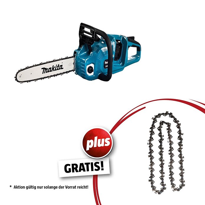 Makita Akku-Kettensäge + Ersatzkette GRATIS (36 V, Li-Ionen, Ohne Akku, Schwertlänge: 35 cm) | BAUHAUS