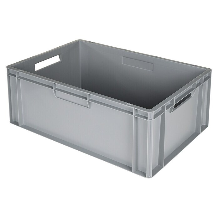 BAUHAUS Eurobox (47 l, L x B x H: 40 x 60 x 24 cm, Grau) | BAUHAUS