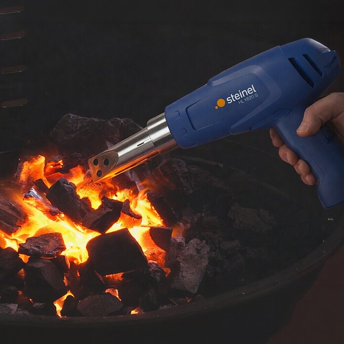 Steinel Heißluftgebläse HL 1620S mit Grilldüse (Temperaturbereich: 300 °C - 500 °C) | BAUHAUS