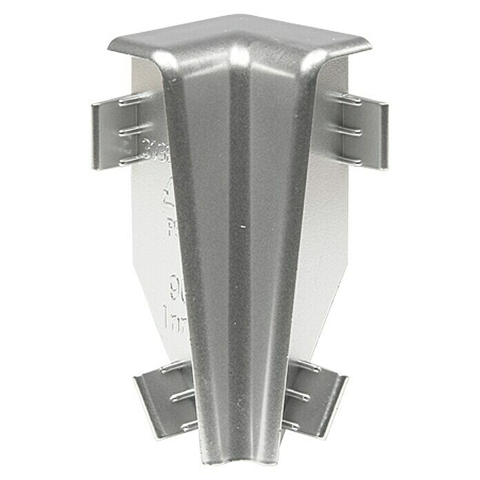 LOGOCLIC Binnenhoekstuk (Zilver, 2 stk., Geschikt voor: Plint K50)