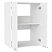 Fackelmann Aufsatzschrank für Waschmaschine/Trockner (Weiß, H x B x T: 900 x 650 x 651 mm) | BAUHAUS
