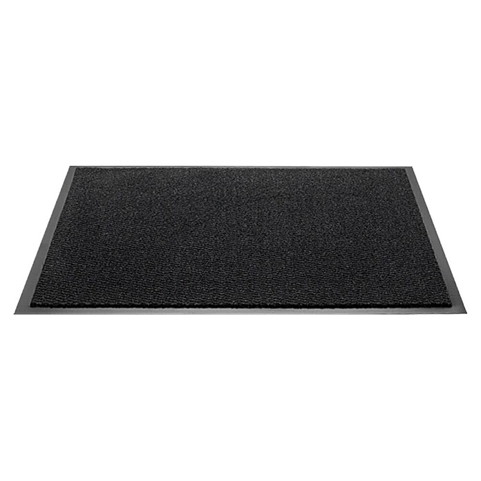 Droogloopmat (Antraciet, 80 x 60 cm, 100 % polypropyleen)
