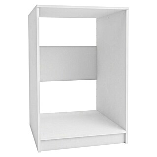 Fackelmann Waschmaschinenschrank (Weiß, B x T x H: 650 x 651 x 982 mm)