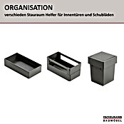Fackelmann Aufbewahrungsbox (L x B x H: 129 x 222 x 50 mm, Kunststoff, Anthrazit) | BAUHAUS