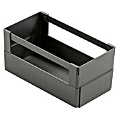 Fackelmann Aufbewahrungsbox (L x B x H: 130 x 226 x 105 mm, Kunststoff, Anthrazit) | BAUHAUS