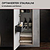 Fackelmann Aufbewahrungsbox (L x B x H: 130 x 226 x 105 mm, Kunststoff, Anthrazit) | BAUHAUS