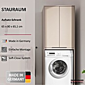 Fackelmann Aufsatzschrank für Waschmaschine/Trockner (Kashmir, H x B x T: 900 x 650 x 651 mm) | BAUHAUS