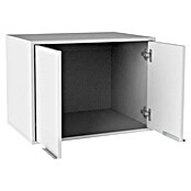 Fackelmann Aufsatzschrank für Waschmaschine/Trockner (Weiß, H x B x T: 480 x 650 x 651 mm) | BAUHAUS