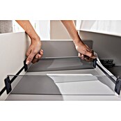 Fackelmann Schubladeneinsatz (L x B x H: 323 x 4 x 66 mm, Grau, Kunststoff, Schubtiefe (innen) 332 mm) | BAUHAUS