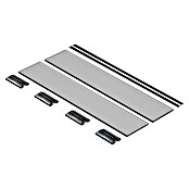 Fackelmann Schubladeneinsatz (L x B x H: 323 x 4 x 66 mm, Grau, Kunststoff, Schubtiefe (innen) 332 mm) | BAUHAUS