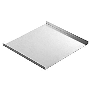 Fackelmann Glattblech Bodenblech für Waschmaschine/Trockner (L x B: 600 x 618 mm, Stahl)
