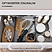 Fackelmann Schubladeneinsatz (L x B x H: 335 x 4 x 66 mm, Grau, Kunststoff, Schubtiefe (innen) 344 mm) | BAUHAUS
