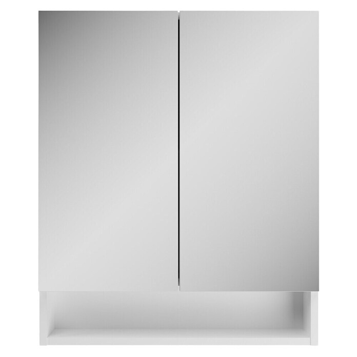 Fackelmann Hängeschrank (B x T x H: 600 x 154 x 718 mm, Farbe Front: Spiegel) | BAUHAUS
