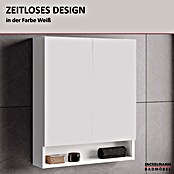 Fackelmann Hängeschrank (B x T x H: 600 x 154 x 718 mm, Farbe Front: Weiß) | BAUHAUS