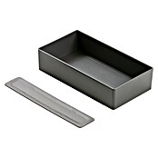 Fackelmann Aufbewahrungsbox (L x B x H: 129 x 222 x 50 mm, Kunststoff, Anthrazit) | BAUHAUS