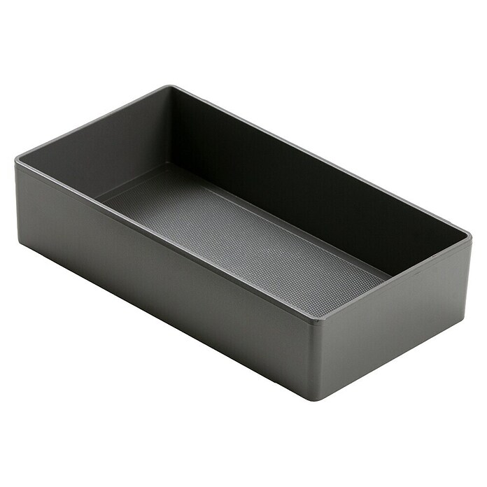 Fackelmann Aufbewahrungsbox (L x B x H: 129 x 222 x 50 mm, Kunststoff, Anthrazit) | BAUHAUS