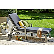 Sunfun Maja Vrtni ležalnik  (Š x G x V: 170,5 x 63,5 x 102 cm, Aluminij, Antracitne barve, črne barve, Možnost premikanja) | 8351 - Liegen Textilen | ICAD - Sommermöbel Liegen | ICA - Sommermöbel | IC - Freizeit im Garten | I - Stadtgarten | BAUHAUS