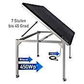 Blackglas Solar-Tischkraftwerk Geo Solix Pro (450 W, L x B x H: 180 x 120 x 172,2 cm, Mit Rollen) | BAUHAUS