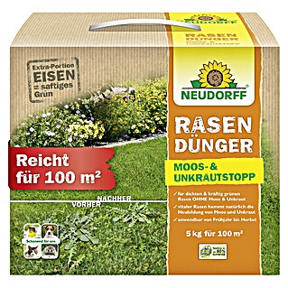 Neudorff Rasendünger Moos- & Unkrautstopp (5 kg)